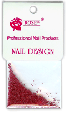 Mini Balls Nail Designs - Red