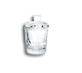 Glass Liquid Dish With Lid #337