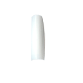 Tips N White - White Natural Curve #9 - (50 Tips)