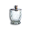 Glass Liquid Dish w/ Lid #336