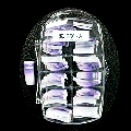 STL Glitter Color Tips S56A (110 pcs/ bx )