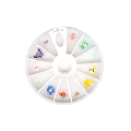 3D Plastic Shaped Nail Art - Mixed Animals (12pcs)