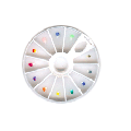 3D Plast Shaped Nail Art - Flies (12pcs)
