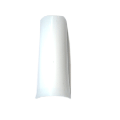 Tips N White - White Natural Curve #2 - (50 Tips)