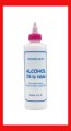 Empty "ALCOHOL" Plastic Bottle with Cap - 8oz.