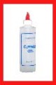 Empty "CUTICLE OIL" Plastic Bottle with Cap - 8oz.