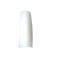 Tips N White- White Natural Curve #5 (50 Tips)