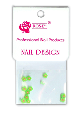 New Rubber  Pad Designs - Green Flower