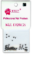 Square Rhinestones - Black (70 ct)